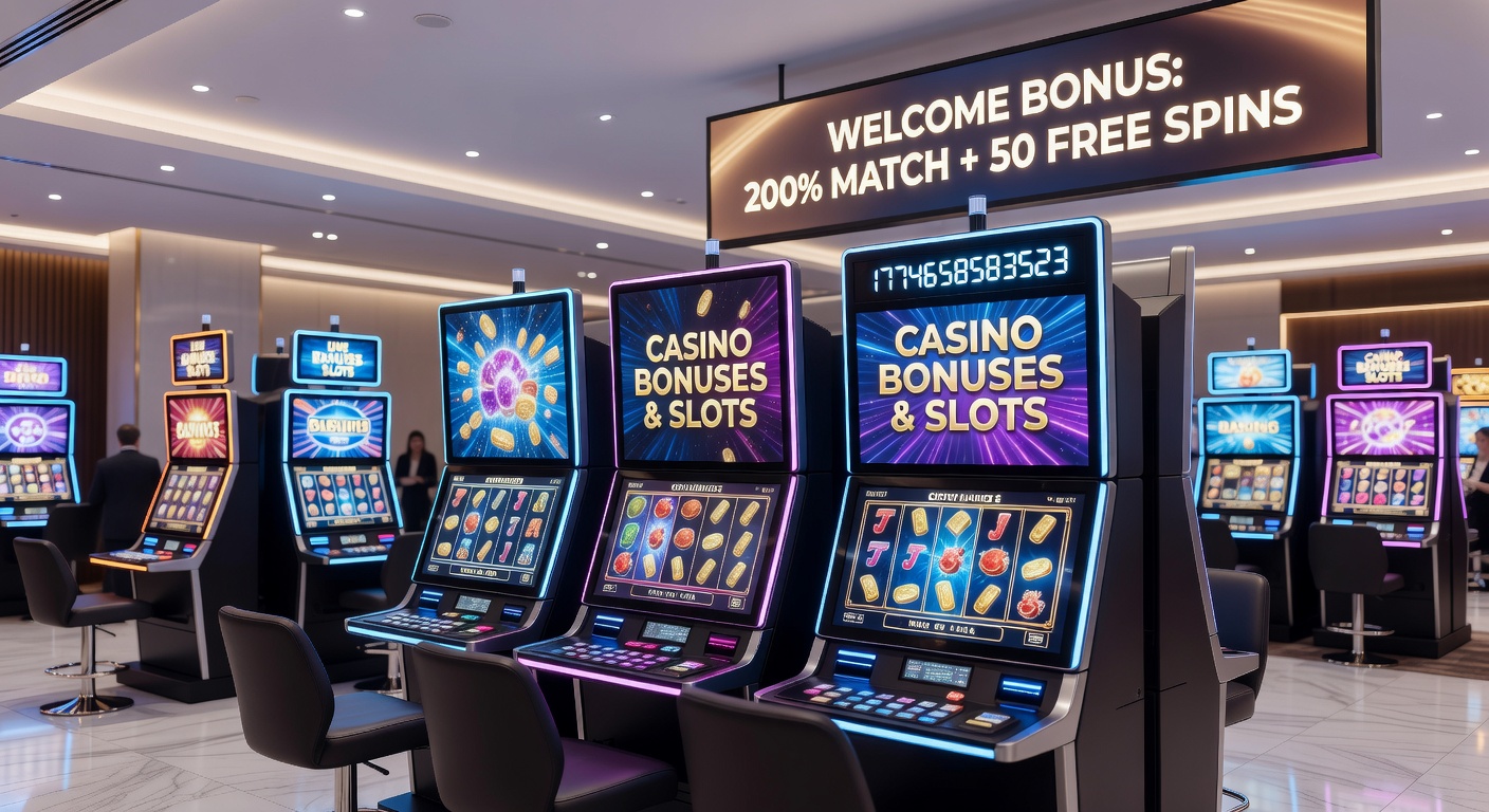 Player interface showing active casino bonus wth slot game free spins counter and wagering progress bar