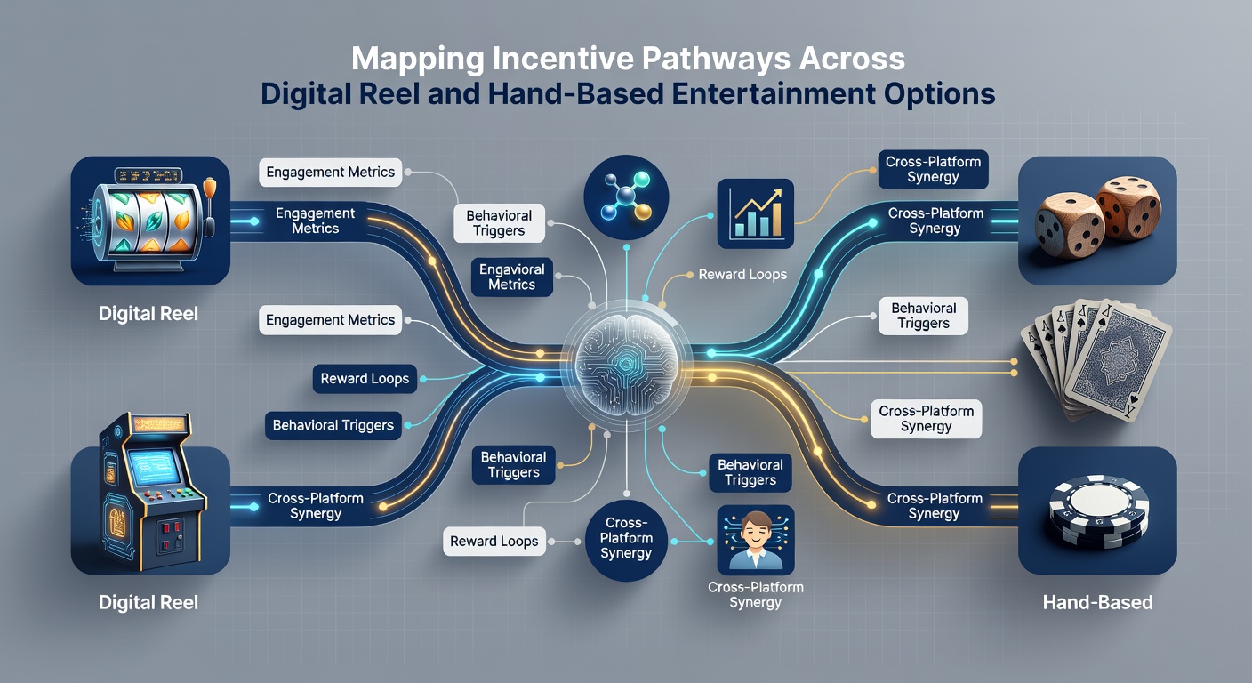 Comparison chart of incentive pathways for reel and table games