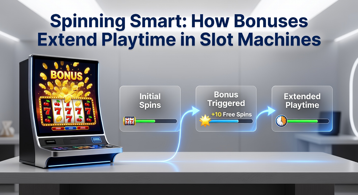 Player's screen showing extended slot session with bonus meters filling up, coins cascading during free spins